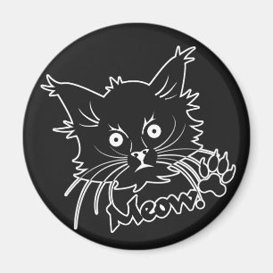 Zwarte Kat, aangepaste magneet