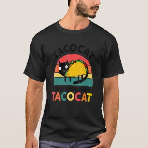 Zwarte Kat Aco Kinderen Mannen Vrouwen Omgekeerd G T-shirt