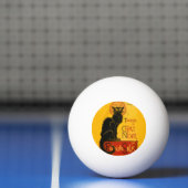  zwarte kat Art Nouveau Chat Noir Steinlen Pingpongbal (Net)