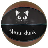 Zwarte kat basketbal (Voorkant)