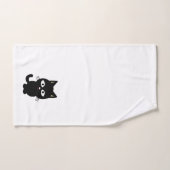 Zwarte kat - Bathroom-handdoekset Bad Handdoek (Handdoek)