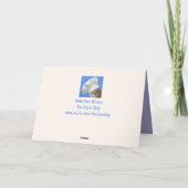 Zwarte Kat Beste Papa Ooit Vaderdag Kaart (Achterkant)