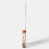 Zwarte Kat Bloemen Retreat Case-Mate iPhone Case (Achterkant / Rechts)