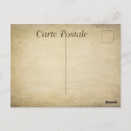  zwarte kat, briefkaart (Achterkant)