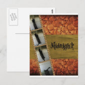 Zwarte kat briefkaart (Voorkant / Achterkant)