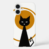 Zwarte Kat Case-Mate iPhone Case (Achterkant)