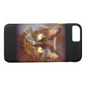 zwarte kat Case-Mate iPhone case (Achterkant (Horizontaal))