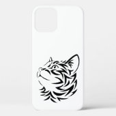 zwarte kat Case-Mate iPhone case (Achterkant)