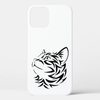 zwarte kat Case-Mate iPhone case