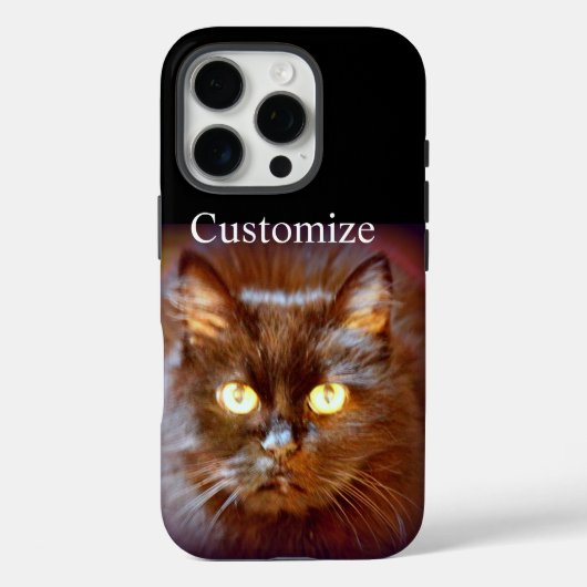 zwarte kat Case-Mate iPhone case (Achterkant)