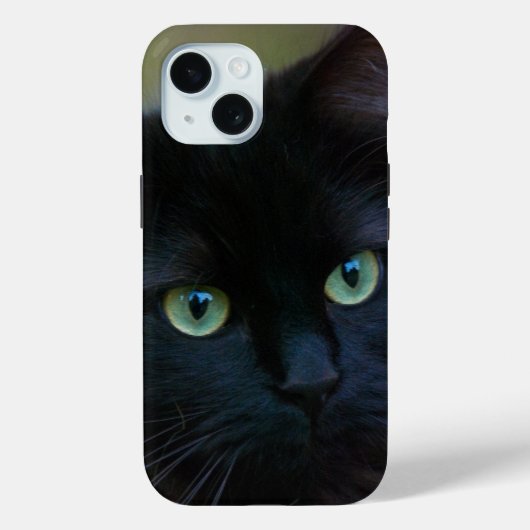 zwarte kat Case-Mate iPhone case (Achterkant)