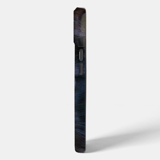 zwarte kat Case-Mate iPhone case (Achterkant / Links)