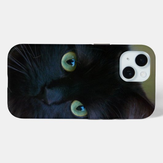 zwarte kat Case-Mate iPhone case (Achterkant (horizontaal))