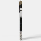 Zwarte kat Case-Mate iPhone case (Achterkant / Links)