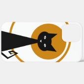 Zwarte kat Case-Mate iPhone case (Achterkant / Rechts)