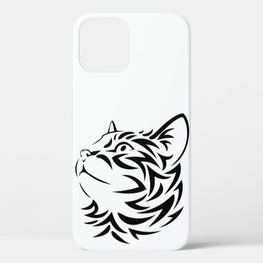 zwarte kat Case-Mate iPhone case (Achterkant)