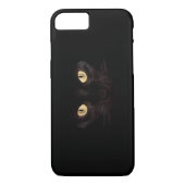Zwarte kat Case-Mate iPhone case (Achterkant)