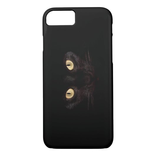 Zwarte kat Case-Mate iPhone case (Achterkant)