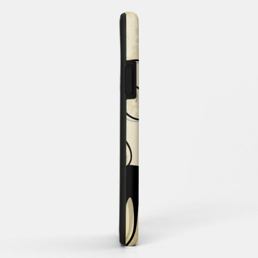 Zwarte kat Case-Mate iPhone case (Achterkant/rechts)