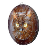 zwarte kat dartbord (Voorkant Rechts)