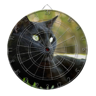 Zwarte kat dartbord