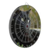 Zwarte kat dartbord (Voorkant Links)