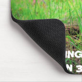 Zwarte kat die je pad kruist in 3...2...1...Meme Muismat (Hoek)