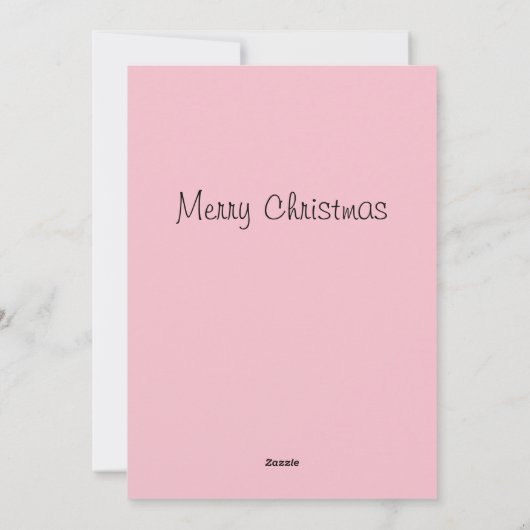  zwarte kat die kerstboom decorreert feestdagenkaart (Achterkant)