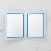 Zwarte Kat die uit Venster op Stars en maan kijkt Kaart (Binnen)