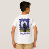 Zwarte Kat Dit is mijn kostuum T-shirt (Achterkant volledig)