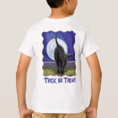 Zwarte Kat Dit is mijn kostuum T-shirt (Achterkant)