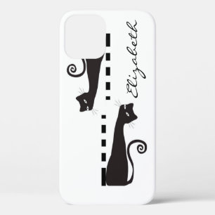 Zwarte Kat Eigen Merknaam Case-Mate iPhone Case