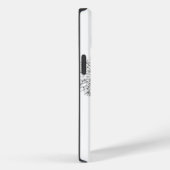 Zwarte kat en andelionzaad Case-Mate iPhone case (Achterkant / Rechts)