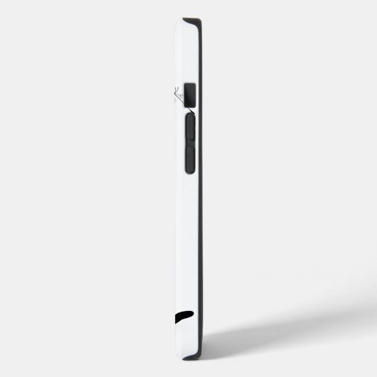 Zwarte kat en andelionzaad Case-Mate iPhone case (Achterkant / Links)