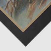  zwarte kat en grappige pompoenen tissuepapier (Detail)