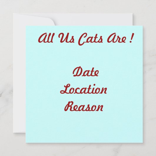 Zwarte kat en Japans Man, aanwezig? Kaart (Achterkant)