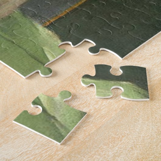 zwarte kat en Lady Puzzle Legpuzzel (Zijkant)