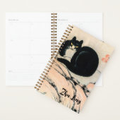 zwarte kat en narcis door Zhu Ling Planner (Display)