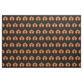 Zwarte Kat {en} Pompoen Stof (Yard (91,4 cm))