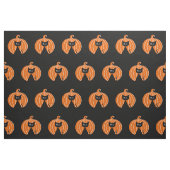 Zwarte Kat {en} Pompoen Stof (Fat Quarter)
