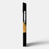 Zwarte kat en volle maan smelten Case-Mate iPhone case (Achterkant / Links)