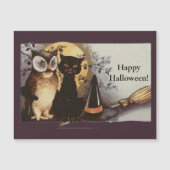 zwarte kat en zwarte kat en zwarte haak Pet maan (Voorkant)