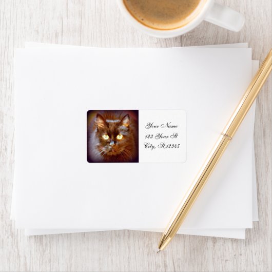 zwarte kat etiket (Insitu)