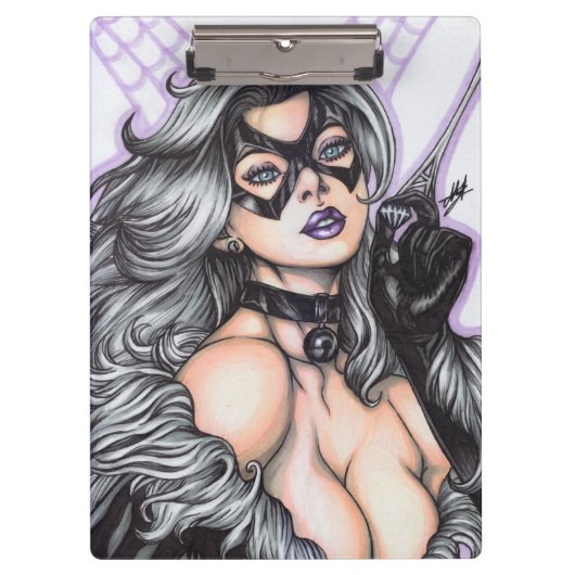 Zwarte Kat ~ Felicia Hardy Klembord (Voorkant)