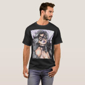 Zwarte Kat ~ Felicia Hardy T-shirt (Voorkant volledig)