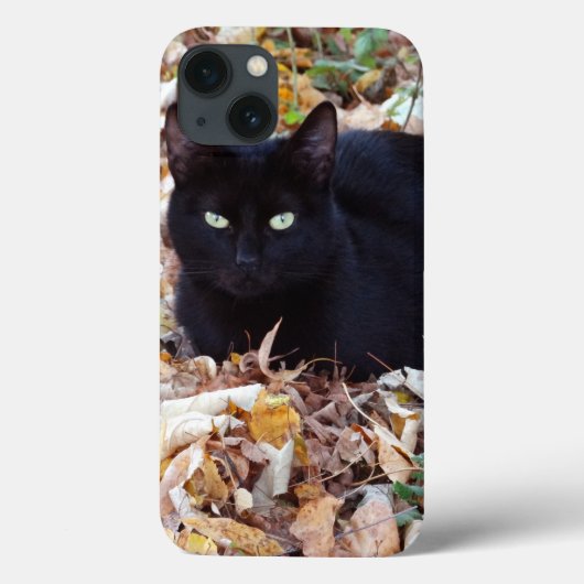 Zwarte kat foto Apple iPhone 8/7, stoere Xtreme Case-Mate iPhone Case (Achterkant)
