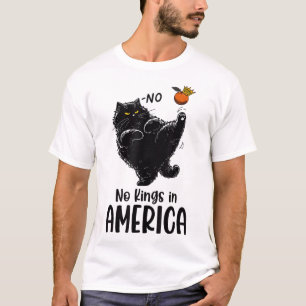 Zwarte kat Geen koningen in Amerika Wij de mensen T-shirt