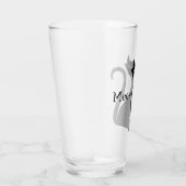  zwarte kat glas (Rechts)