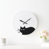 Zwarte Kat Grote Klok (Huis)