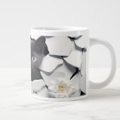 Zwarte kat grote koffiekop (Rechts)